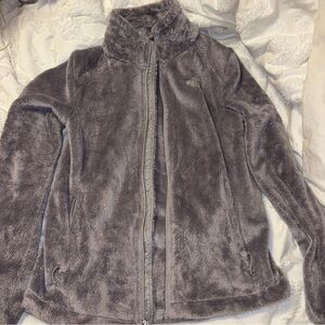 Gray north face fleece